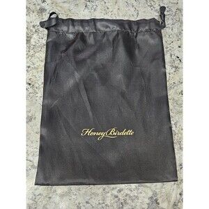 ~ NEW ~ Honey Birdette ~ Small Satin Black Dust Bag ~ Free Shipping